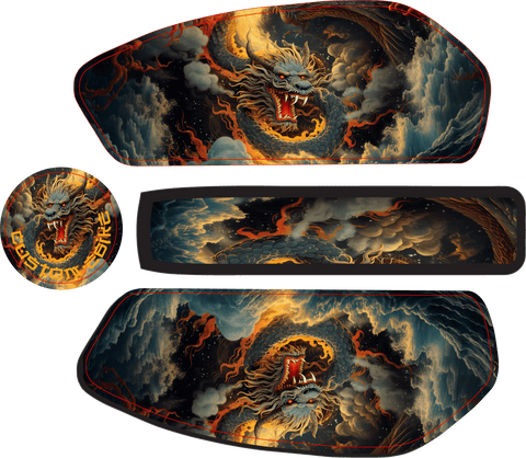 "DRACARYS 3" Dragon Decals for S2/R Series