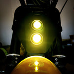 RX Tracker Style Dual LED Projector Headlight