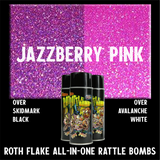 Pink Flake Spray Paint Roth Flake rattle bomb