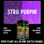 Purple Flake Spray Paint Roth Flake rattle bomb