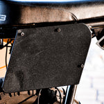 Super73 Racing Panels aluminum powdercoat for numbers or custom details at www.Custom-Ebike.com
