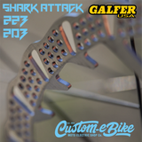GALFER SHARK RACING BICYCLE FRONT / REAR DISC ROTOR 223