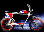 Super73 Decal Set Red White Blue Electric Bikes