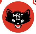 Super73 Decal Luck 13 Black Cat 