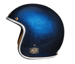 Blue Flake  Helmet Vintage Open Face "Electric bike helmet""Electric Motorcycle helmet"