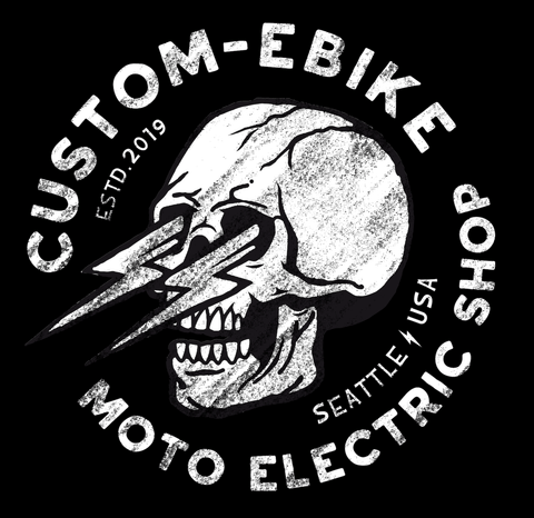 Electric Mortals Long Sleeve Black T with Bolts