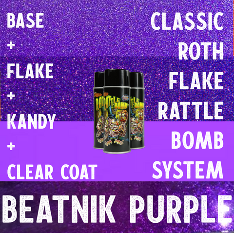 FLAKE RATTLE BOMBBlue Balls – Roth Metal Flake