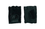 Black fingerless glove for bikes and electric bikes