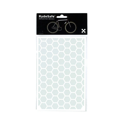 RydeSafe Reflective Stickers | Hexagon Kit - Large